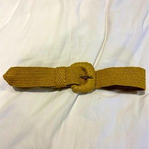 Raffia Stretch Belt Anthropologie - size small